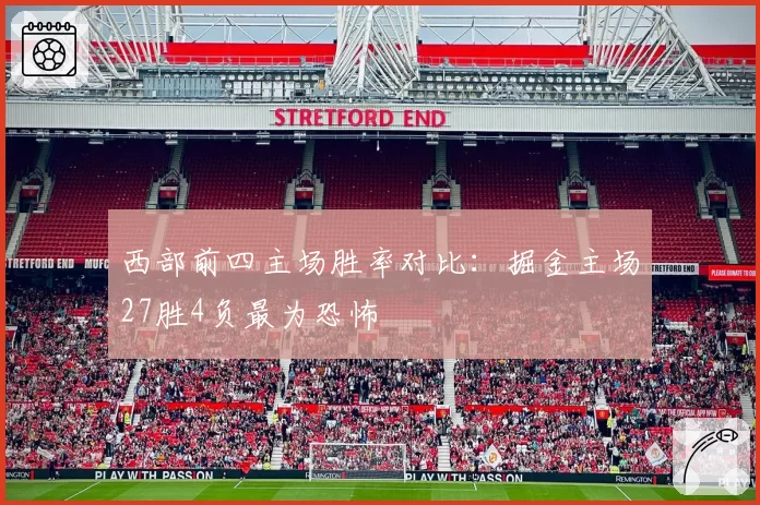 西部前四主场胜率对比：掘金主场27胜4负最为恐怖